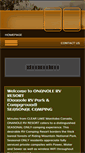 Mobile Screenshot of campingmanitoba.com